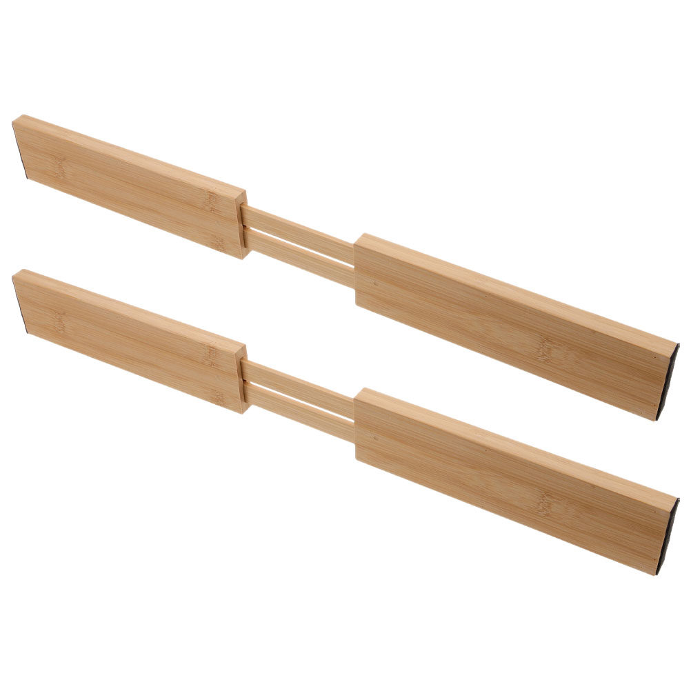 Kitchen Utensils - 2개 세트 대나무 서랍 칸막이, 조절