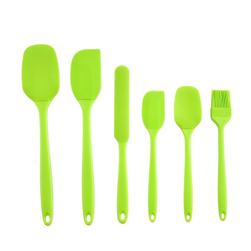 Pastry Brush Silicone - 실리콘 주방용품 6종 세트, 크림 스크레이퍼,