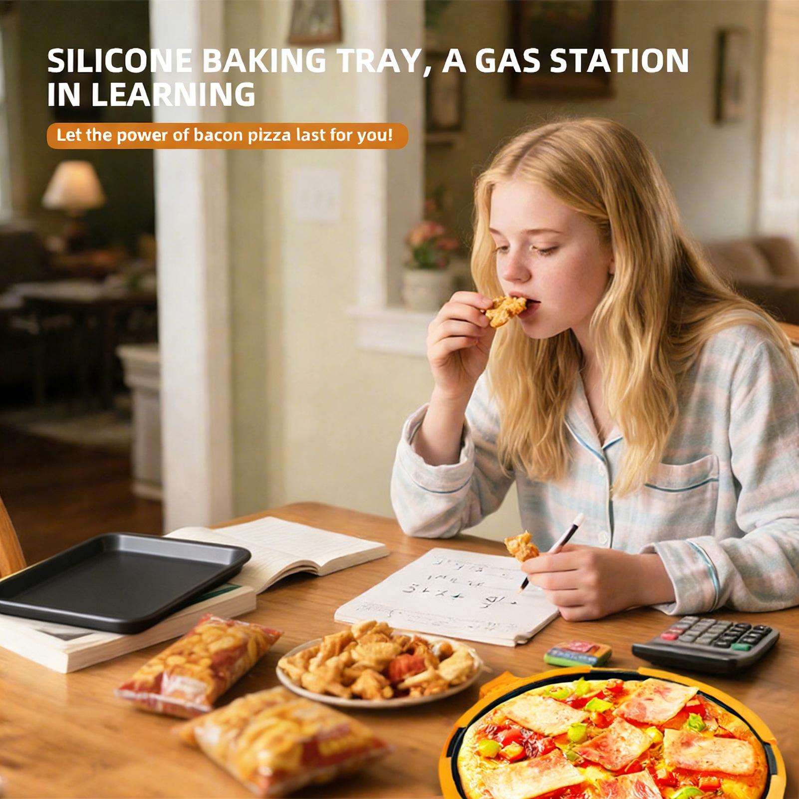 Kitchen Baking Oven - 전자레인지 그릴 팬, 빠른 가열 피자