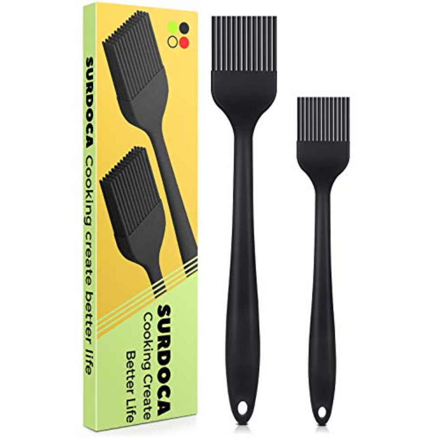 Pastry Brush Silicone - 실리콘 제과용 브러쉬 - 2개 세트
