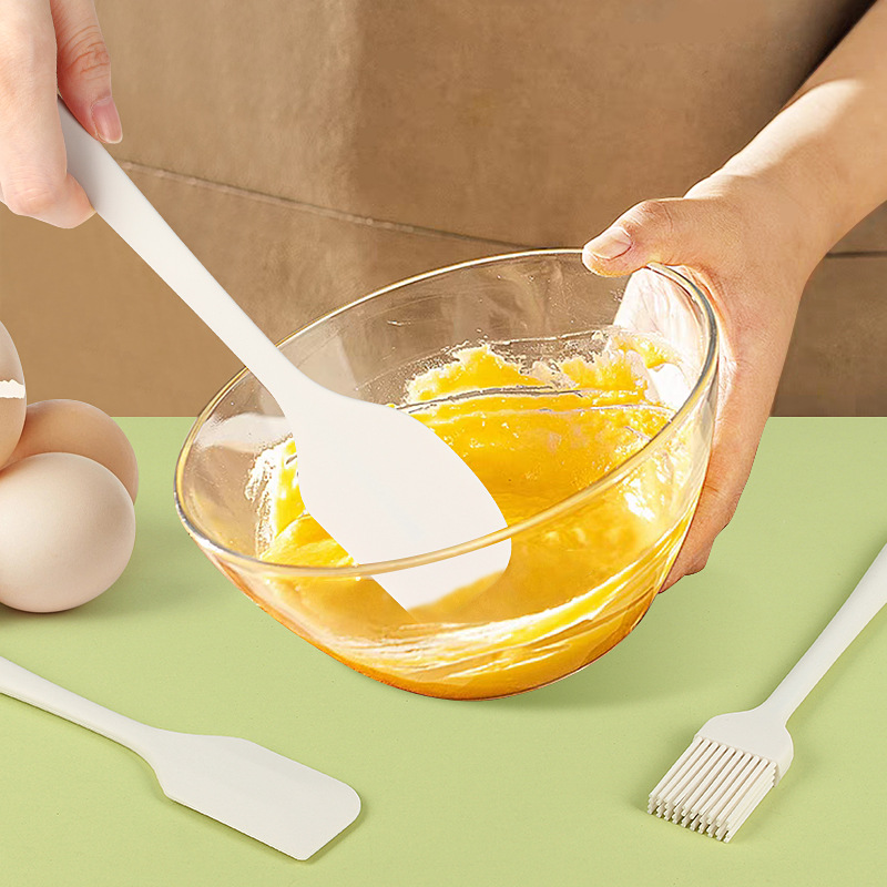 3조각 세트 주방 베이킹 세트 원피스 실리콘 스크레이퍼 - Pastry Brush Silicone 리뷰 및 가격