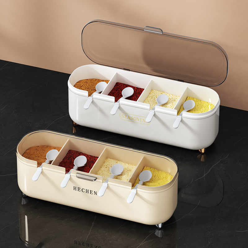 주방 양념통 세트 다중 격자 통합 보관 소금 조미료 4 - Kitchen Utensils 리뷰 및 가격
