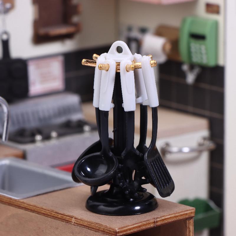 인형 집 미니어처 액세서리 미니 삽 수프 스푼 보관함  - Kitchen Utensils 리뷰 및 가격