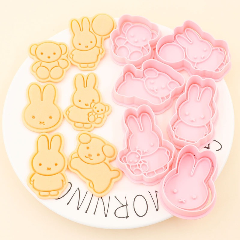 핫 카툰 미피 시리즈 쿠키 몰드 귀여운 창의력 DIY  - Kitchen Utensils 리뷰 및 가격
