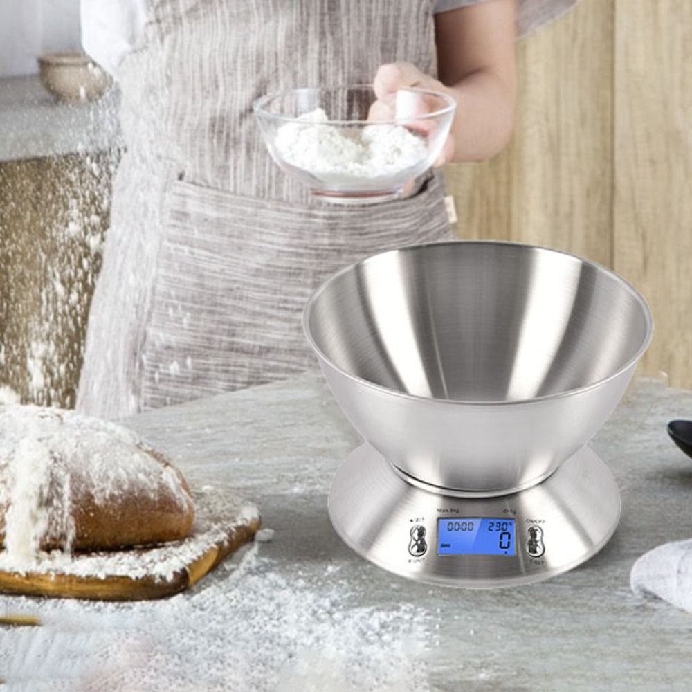디지털 주방 저울 스테인리스 스틸 LCD 화면 베이킹  - Kitchen Baking Unit 리뷰 및 가격