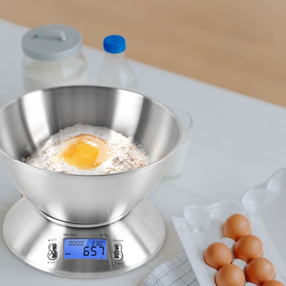 디지털 주방 저울 스테인리스 스틸 LCD 화면 베이킹  - Kitchen Baking Unit 리뷰 및 가격