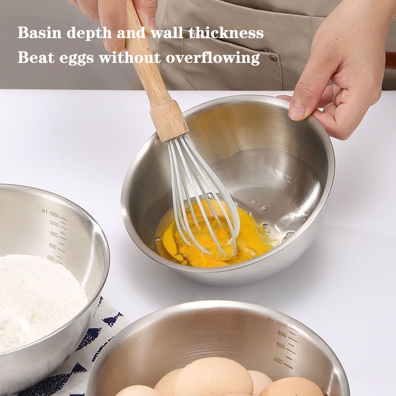 1PC 스테인레스 스틸 그릇 세트(요리, 베이킹, 식품 - Kitchen Baking Essentials 리뷰 및 가격