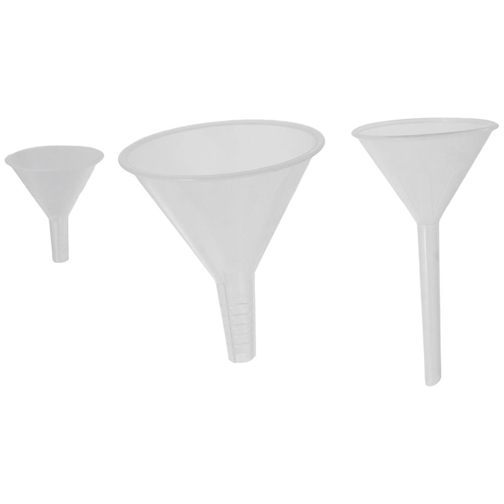 휴대용 투명 플라스틱 깔때기 세트, 실험실 PP 깔때기 - Kitchen Baking Essentials 리뷰 및 가격