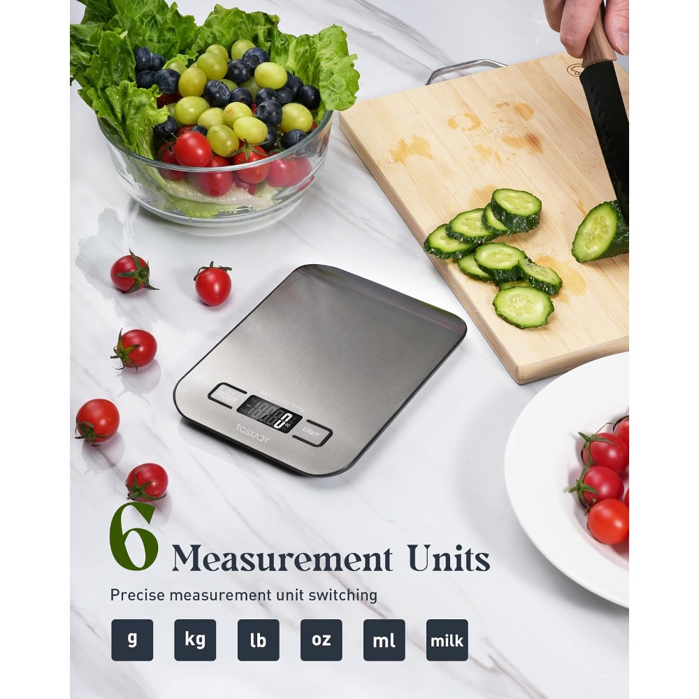 디지털 주방용 저울 11lb(5000g) 용량, 정밀  - Kitchen Baking Unit 리뷰 및 가격