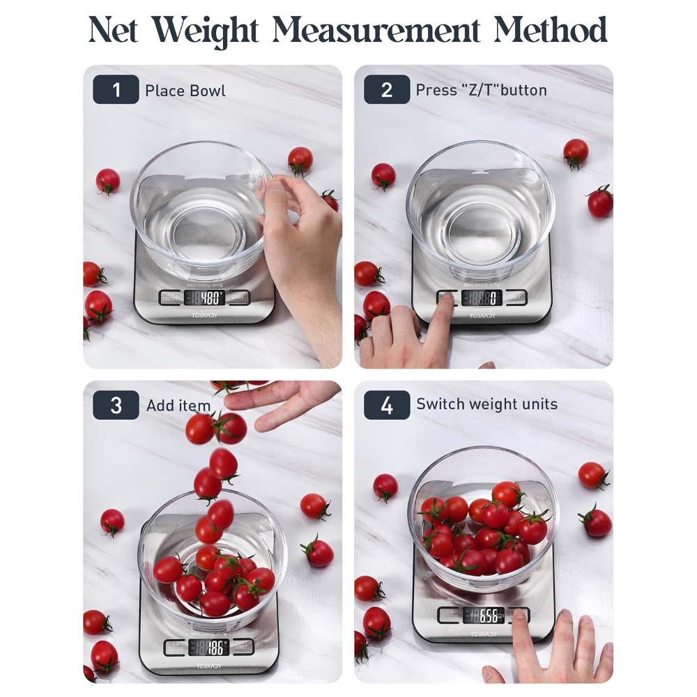 디지털 주방용 저울 11lb(5000g) 용량, 정밀  - Kitchen Baking Unit 리뷰 및 가격