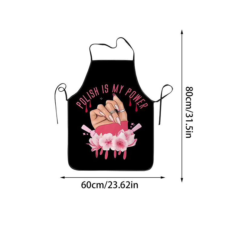 1Pcs 네일 아트 인쇄 뷰티 주방 여성 앞치마 가정용 - Kitchen Baking Unit 리뷰 및 가격