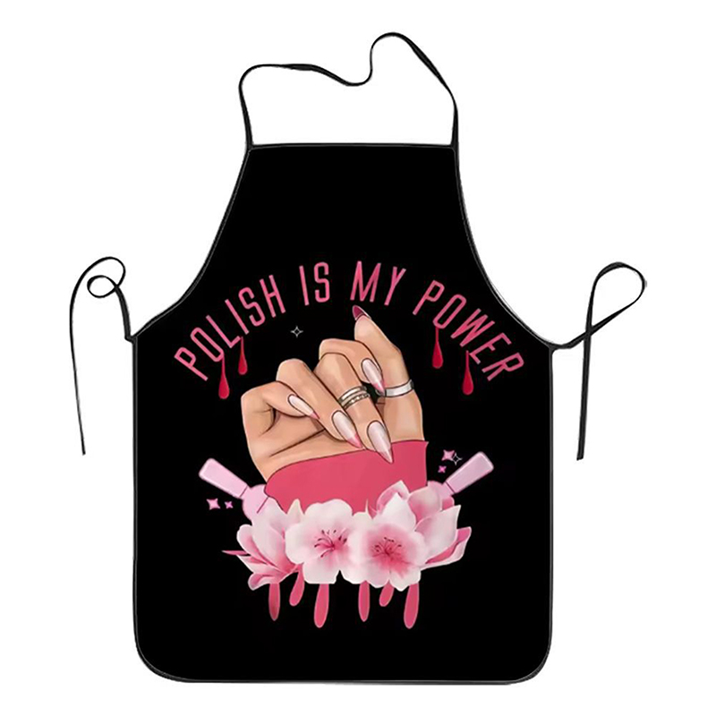 1Pcs 네일 아트 인쇄 뷰티 주방 여성 앞치마 가정용 - Kitchen Baking Unit 리뷰 및 가격