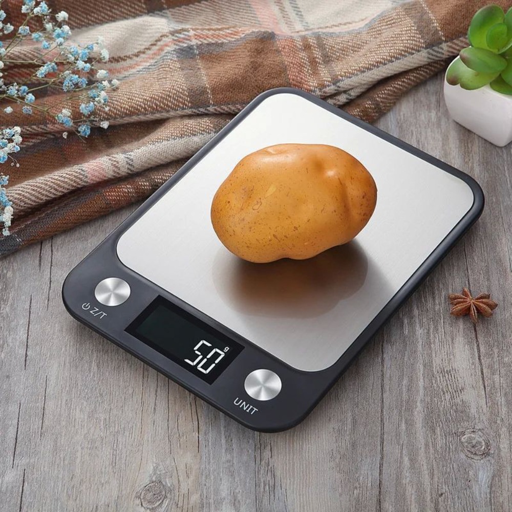 스테인리스 스틸 전자 주방 저울 충전식 LED 디스플레 - Kitchen Baking Unit 리뷰 및 가격